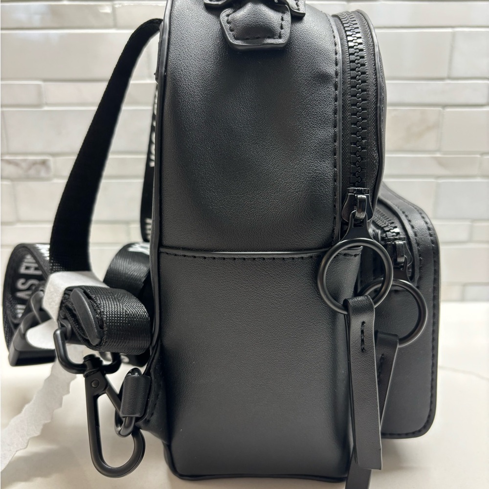 NWOT Black Mini Backpack - Picture 7 of 7